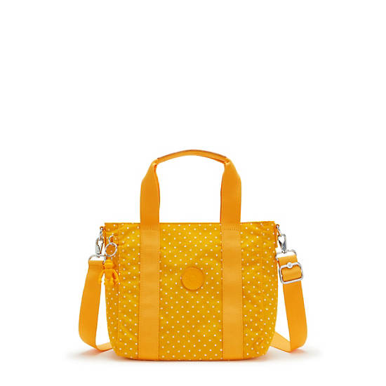 Kipling Asseni Mini Printed Tote Tassen Geel | België 1752FD